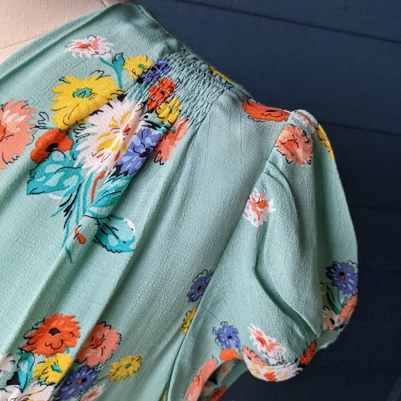 SOLDNWT House of Foxy 30s Ava Tea Dress Love Story - Picture 3 of 9